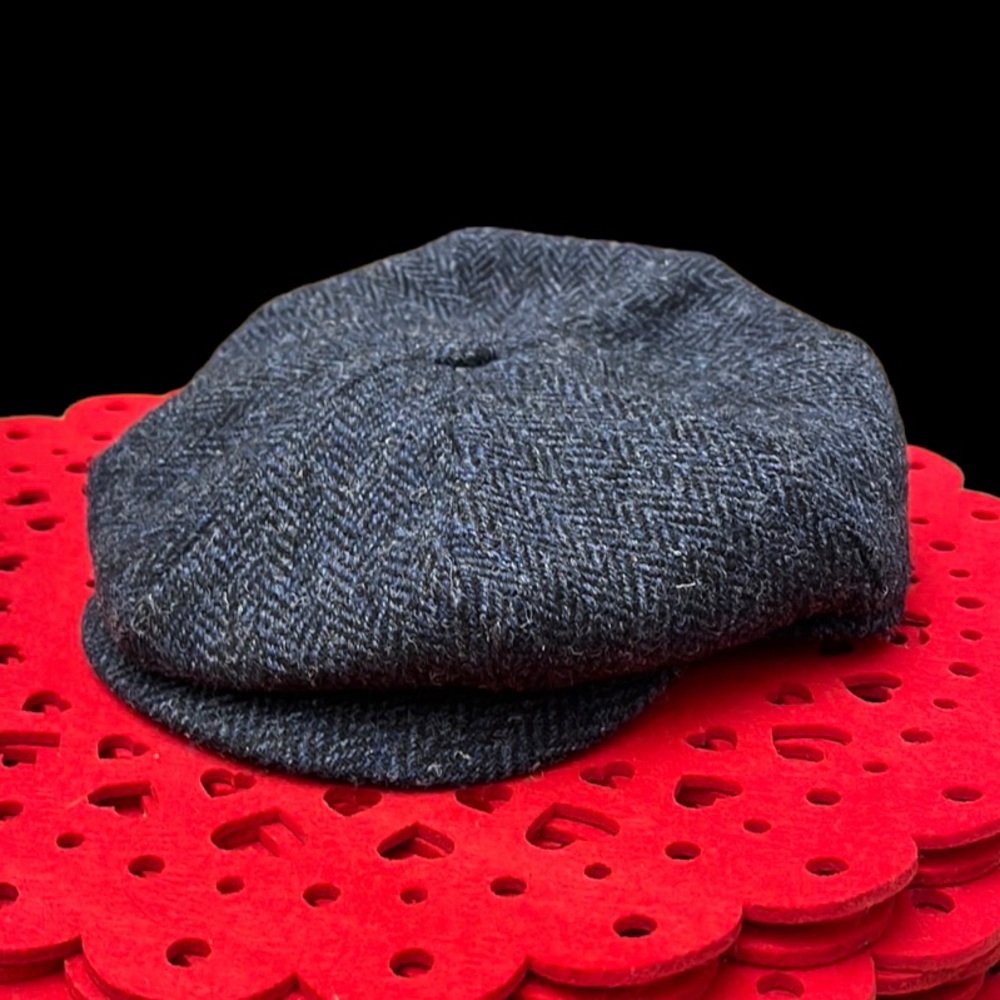 Harris Tweed Irish Newsboy Cap - Size Men’s L